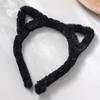 1 Stück Plüsch Süße Katzenohren Stirnband, Bedrucktes Tier-Requisit für Halloween-Kostüm
