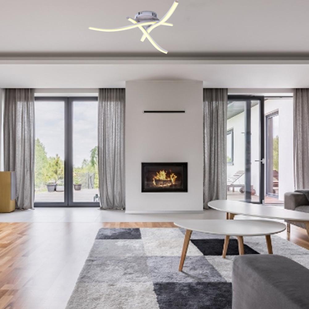 LED Forked Ceiling Light Lamp for Bedroom Balcony Living Room 85-265V