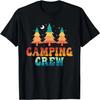Camping Crew Camp Family Camping Trip Camper Matching Group T-Shirt