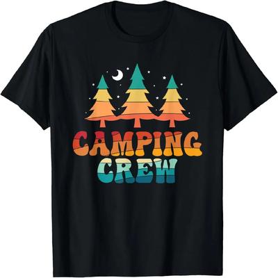 Camping Crew Camp Family Camping Trip Camper Matching Group T-Shirt
