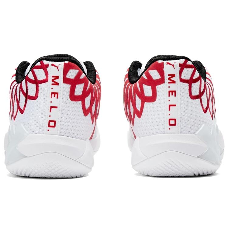 Puma MB.01 Low LaMelo Ball 'Team Colors - White High Risk Red' Men's 376941-10