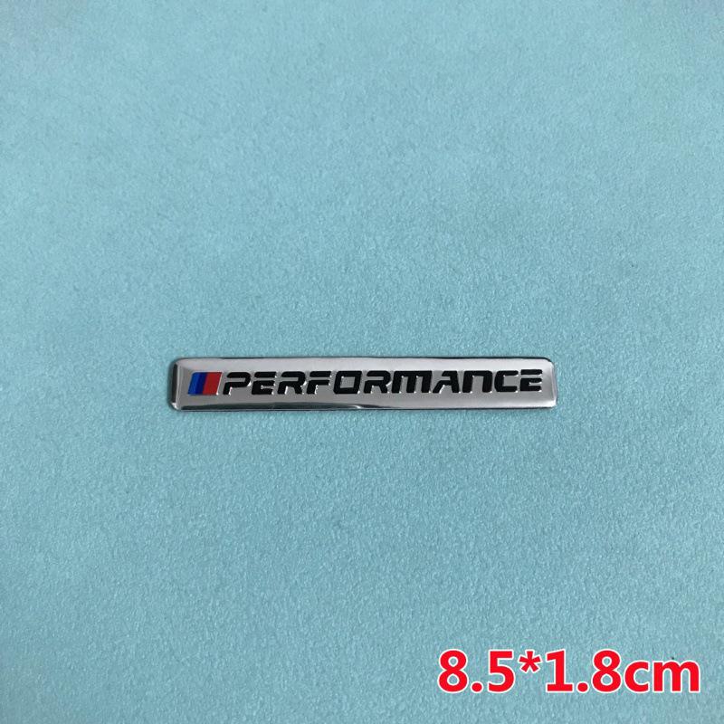 

Наклейки с логотипом автомобиля BMW M Performance Metal: Алюминиевая табличка с названием, декоративная наклейка на крыло.