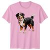 Bernese Mountain Dog Animals Dogs Unisexs TShirt Unisexs Tee Graphic Unisex Top