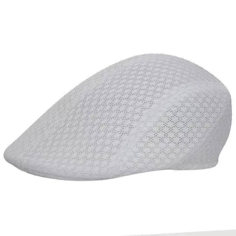 Beret Mesh Men Summer Spring Hats Air Permeable Ventilated Berets Caps For Women Touring Cap For Men  Women Gender Neutral Outdoor Sport Sun Hat