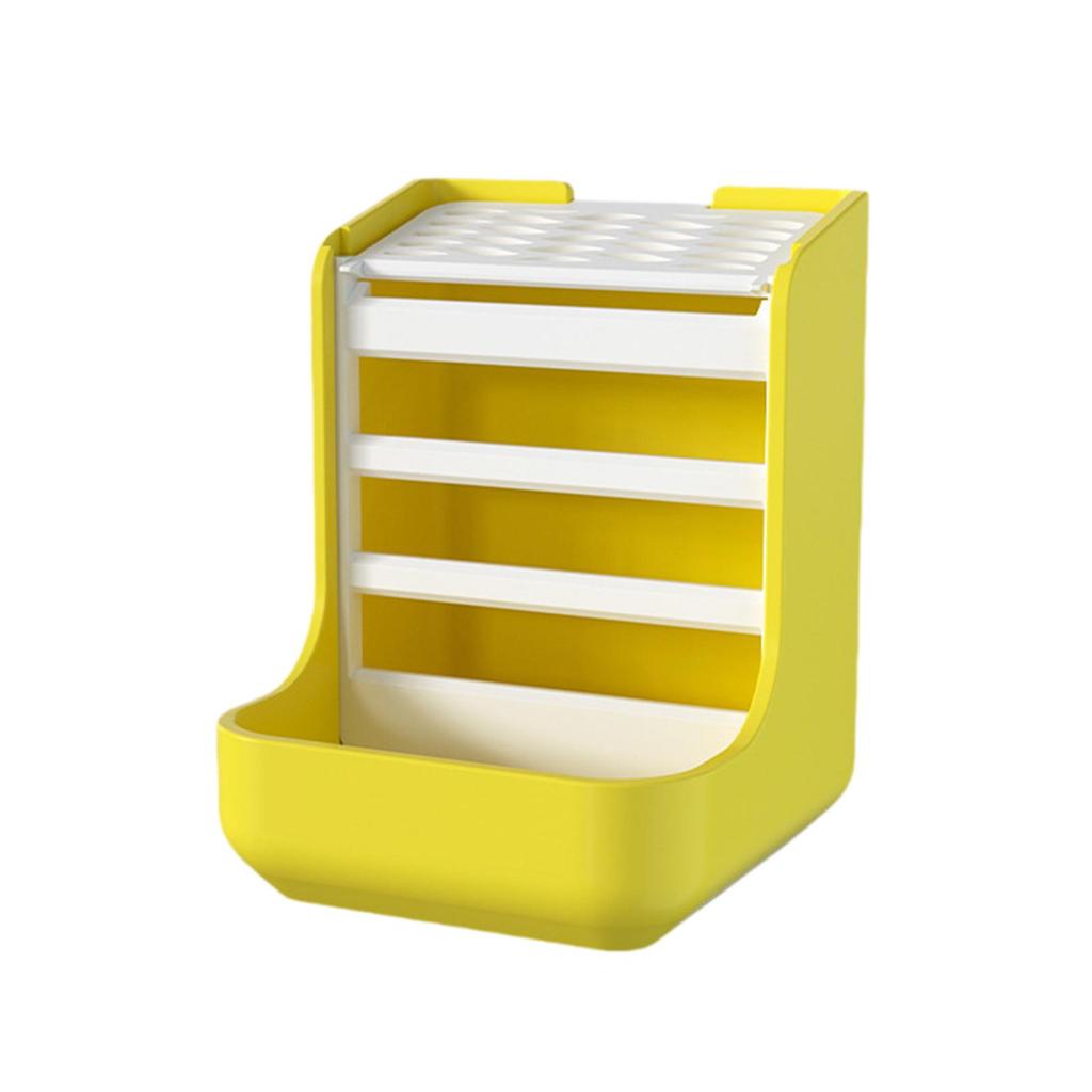 Rabbit Hay Rack Guinea Pigs Food Dispenser Sturdy Multifunction 2 in 1 Bunny Hay Dispenser Food Feeding Manger for Guinea Pig