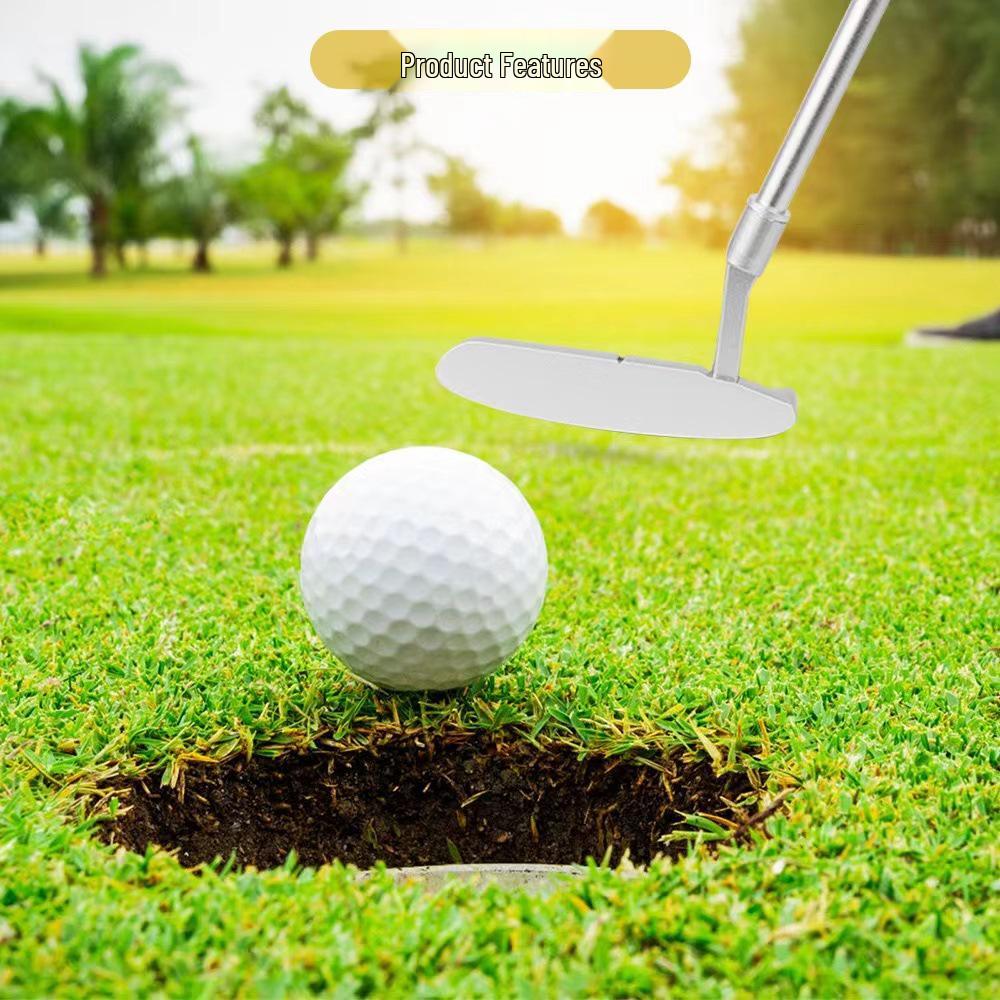 Golf Club Three-Section Double-Sided Zinc Alloy Putter for Beginners