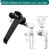 MS324 Zinc Alloy T/L-Type Handle Lock for Air Purifier Door and Industrial Equipment