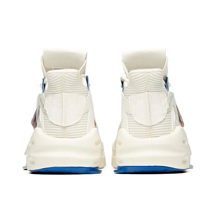 Anta Badass Mid-Top Sneakers Men Sneakers White Blue 912118089-1