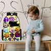 Girls Backpack Primary School Student Backpack Printed Children's Bag Shoulder Bag Pencil Case Three-piece Set