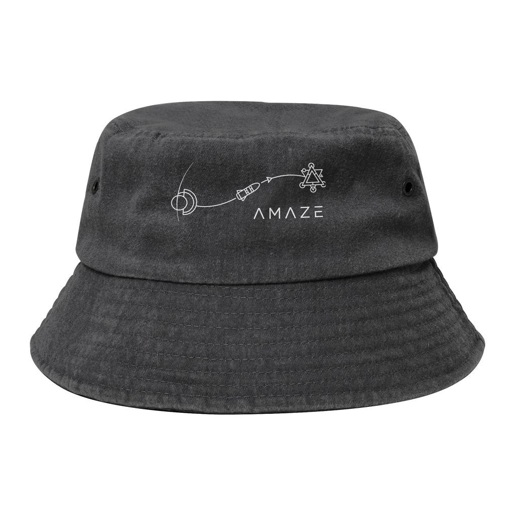 Unisex Distressed Denim Washed Bucket Hat Funny Rocky Project Hail Mary Meme Retro Summer Headwear Fishing Cap Panama Hat Gift