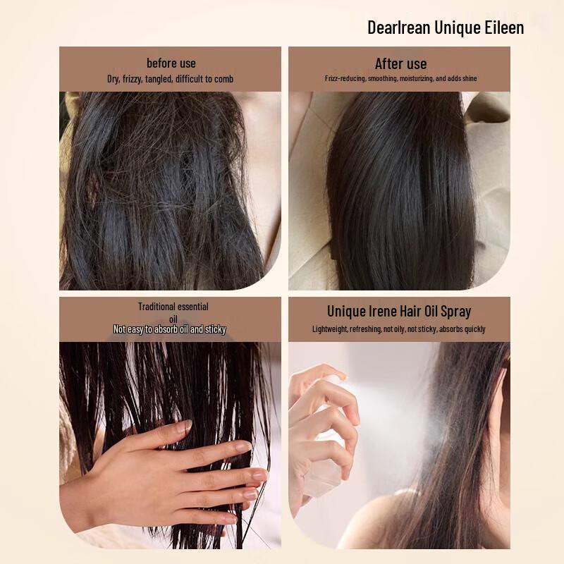 Dear lrean Rose Poetry Hair Essence Oil Spray