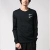 Nike Casual Sport Round Neck Long Sleeve T-Shirt Men Tops Black CK2260-010