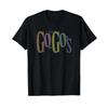 The Go Gos Just Logo T Shirt Vintage Homme Top For Everyday Wear Stylish Designer Clothes Slightly Breathable Graphic