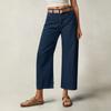 Women's Fashionable Solid Color Pocket Casual Versatile Straight Leg Jeans