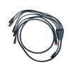 V20 20inch Electric Bicycle Accessory Integrated Waterproof Wire for V20 Ebike & Fat Bike Bicycle Spare Parts