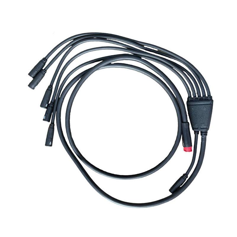 V20 20inch Electric Bicycle Accessory Integrated Waterproof Wire for V20 Ebike & Fat Bike Bicycle Spare Parts