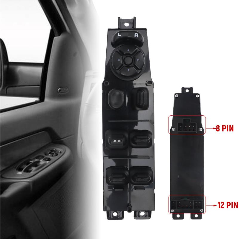 LHD Front Left Power Window Switch 56049805AB 56049805AA For Dodge Ram 1500 2500 3500 Pickup 03-09 Dakota 03-04 Durango 01-03