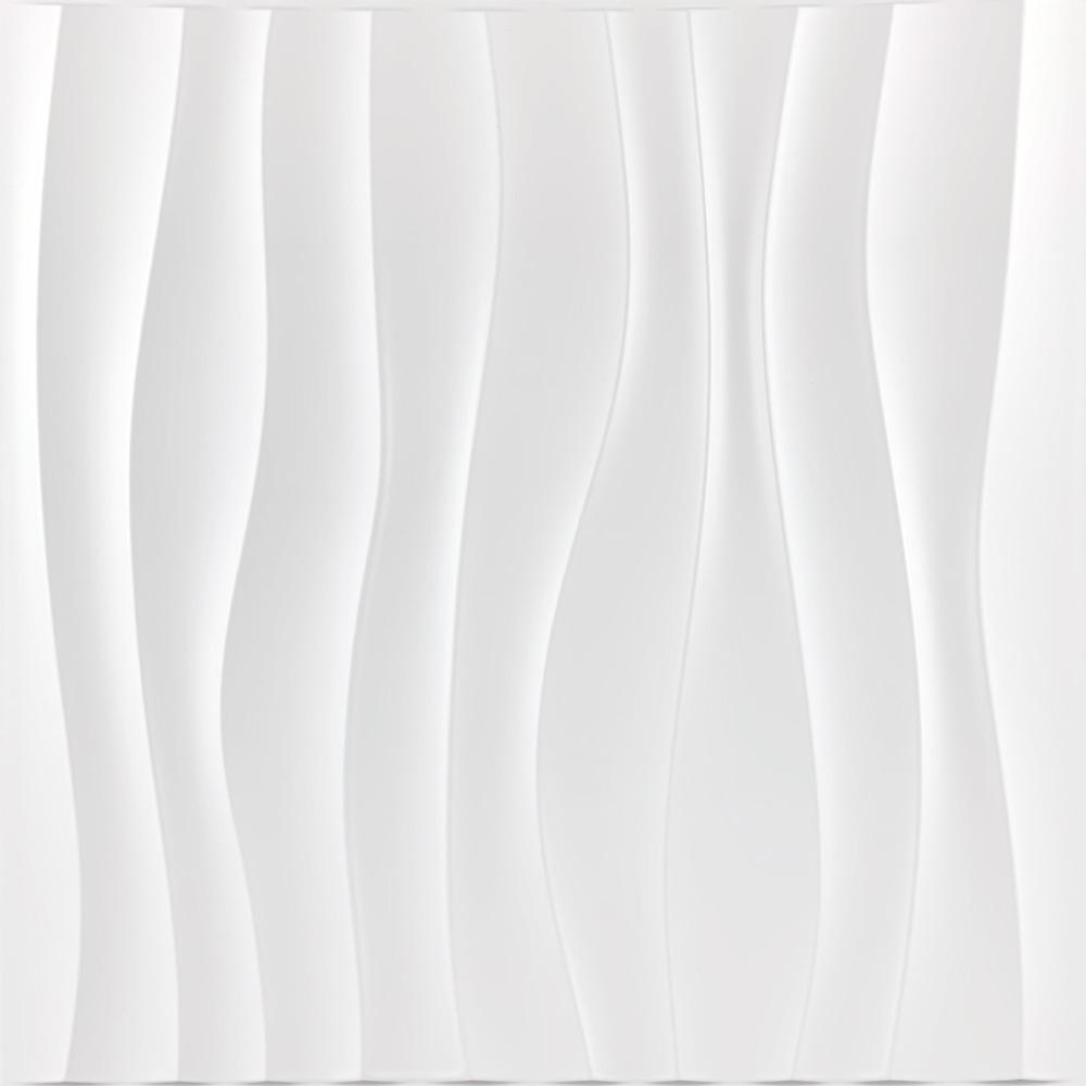 White 3D Wall Panel Foam Brick Geometric Non-self-adhesive Wall Sticker Classics Modern Background Wallpaper Wall Renovation