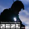 ZEXUS ZX-R740 Rechargeable LED Headlight [Max 1300 Lumens, Main LED Run Time: Up to 46 Hours, White/Red]