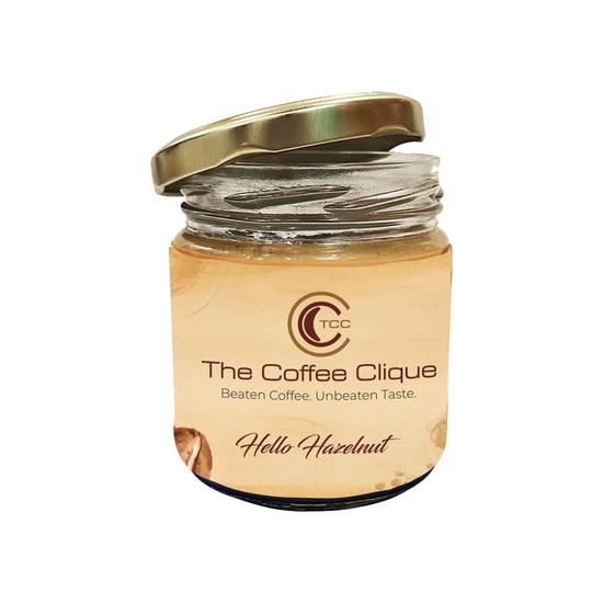 

The Coffee Clique | Hello Hazelnut | Beaten Coffee Paste | Cafe Like Cappuccino At Home | 145 Grams | Flavoured Coffee