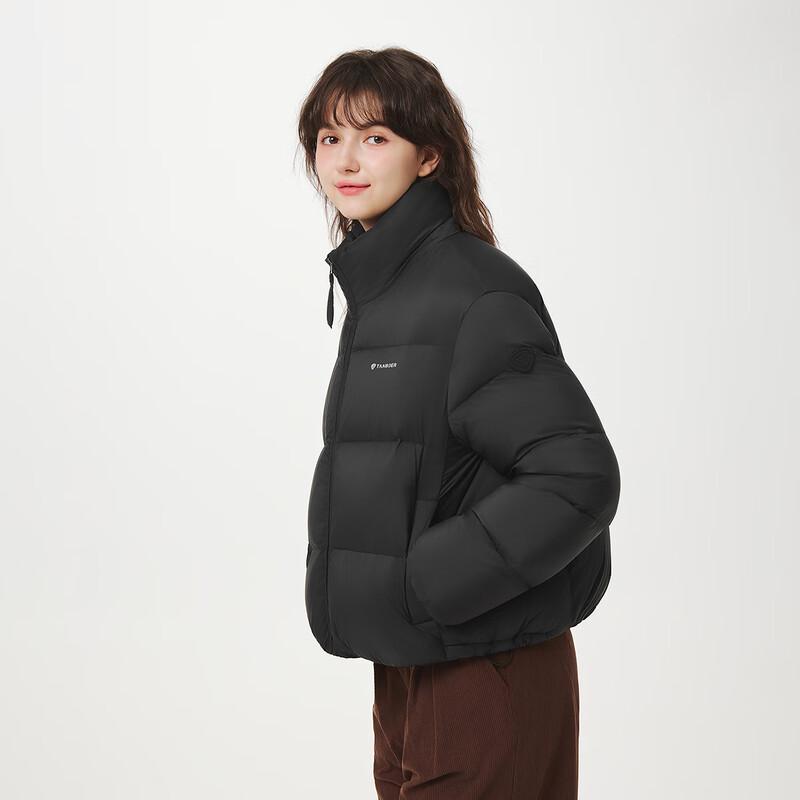 Tanboer Women's Short Stand-Collar Winter Down Jacket TB5530356D