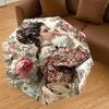 1PC Floral pattern, Victorian dress Umbrella-8-Rib Reinforced, Automatic Open, Lightweight & Durable, Cute Fashion Accessory for Outdoor, Beach, or Ca