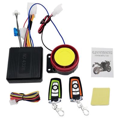 Universal Motorrad Alarm System Einweg Mit Motor Starten Fernbedienung Schlüsselanhänger 12V Mit Überlast Schutz