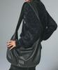 X-girl Metal Plate Label Shoulder Bag, 105254053009, Black, One Size