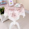 1PC Bedside Table Cover Dust-proof Cover Tablecloth Polyester Round Table Cover Table Cover