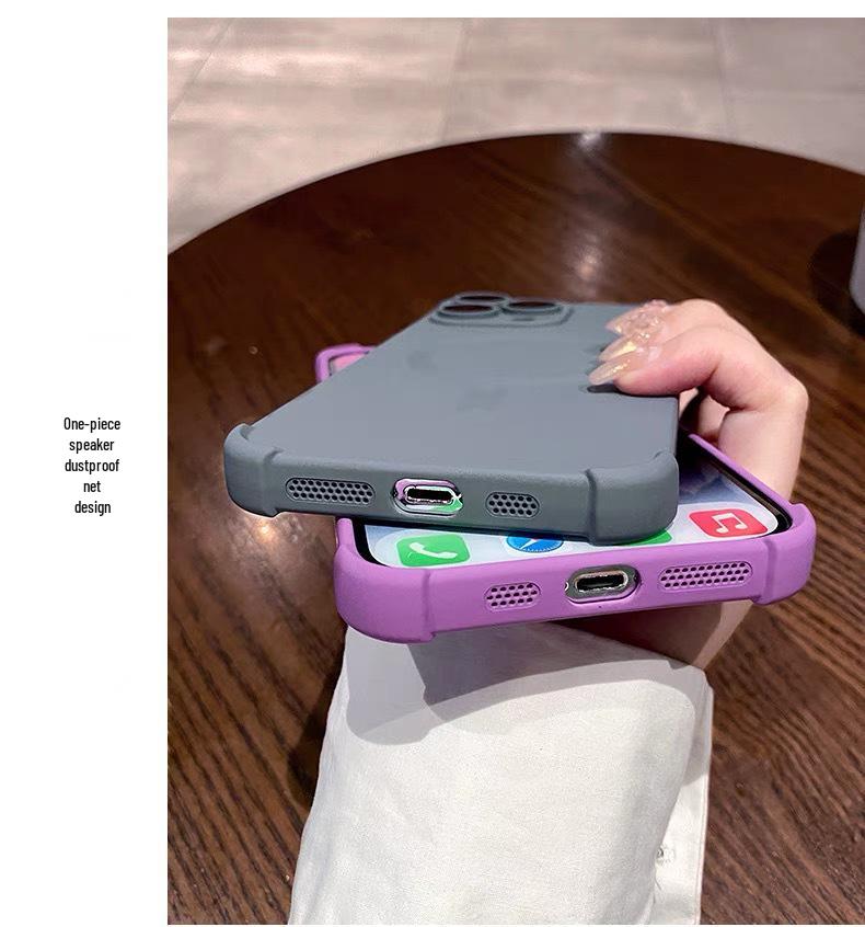 iPhone 15 Pro Max Liquid Skin Frosted Anti-Fall Magnetic Case for Apple 14