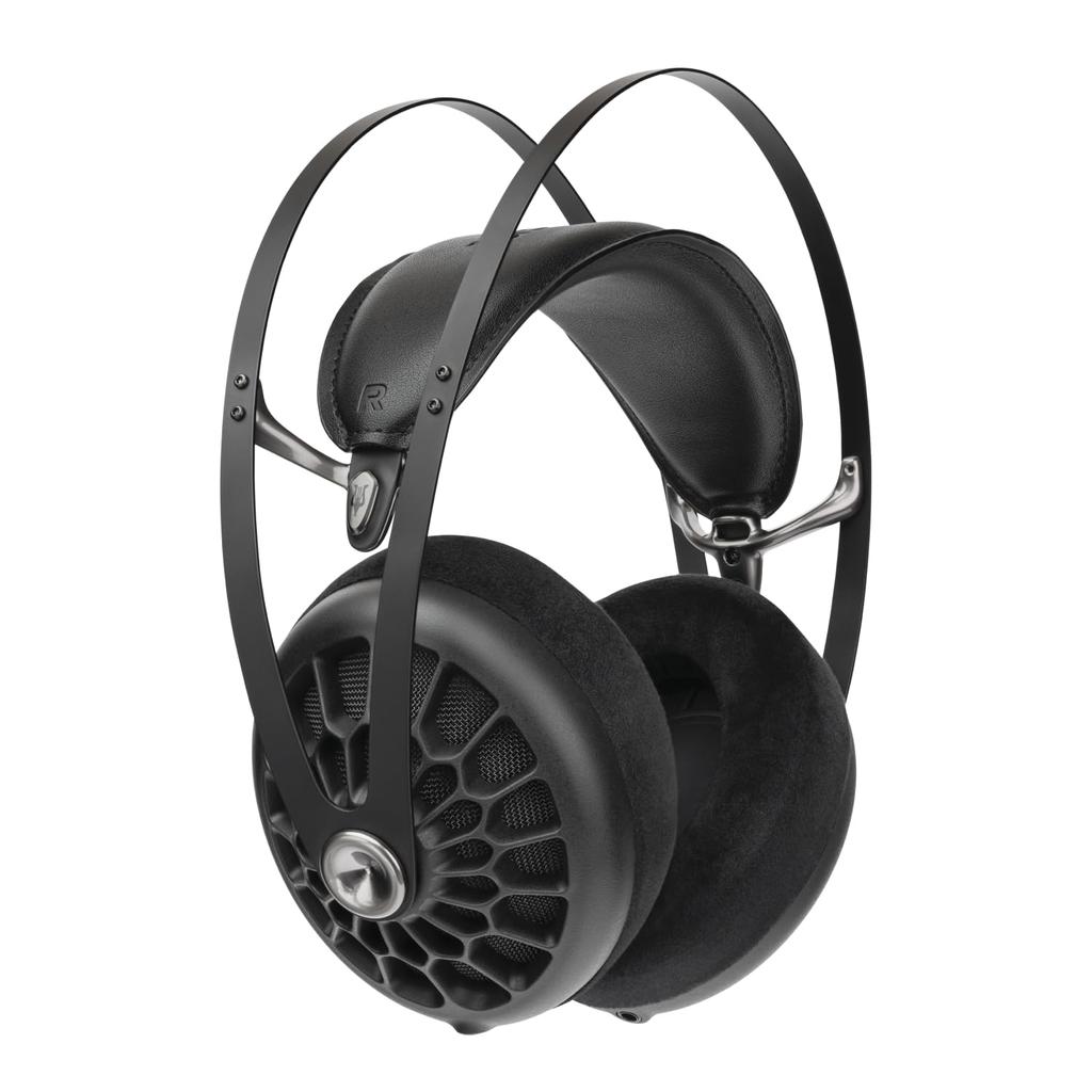 MEZE AUDIO 105 AER Kabelová lehká audiofilská otevřená sluchátka 50mm dynamický měnič nízká impedance 42 ohmů Kabel a přepravní pouzdro součástí balení
