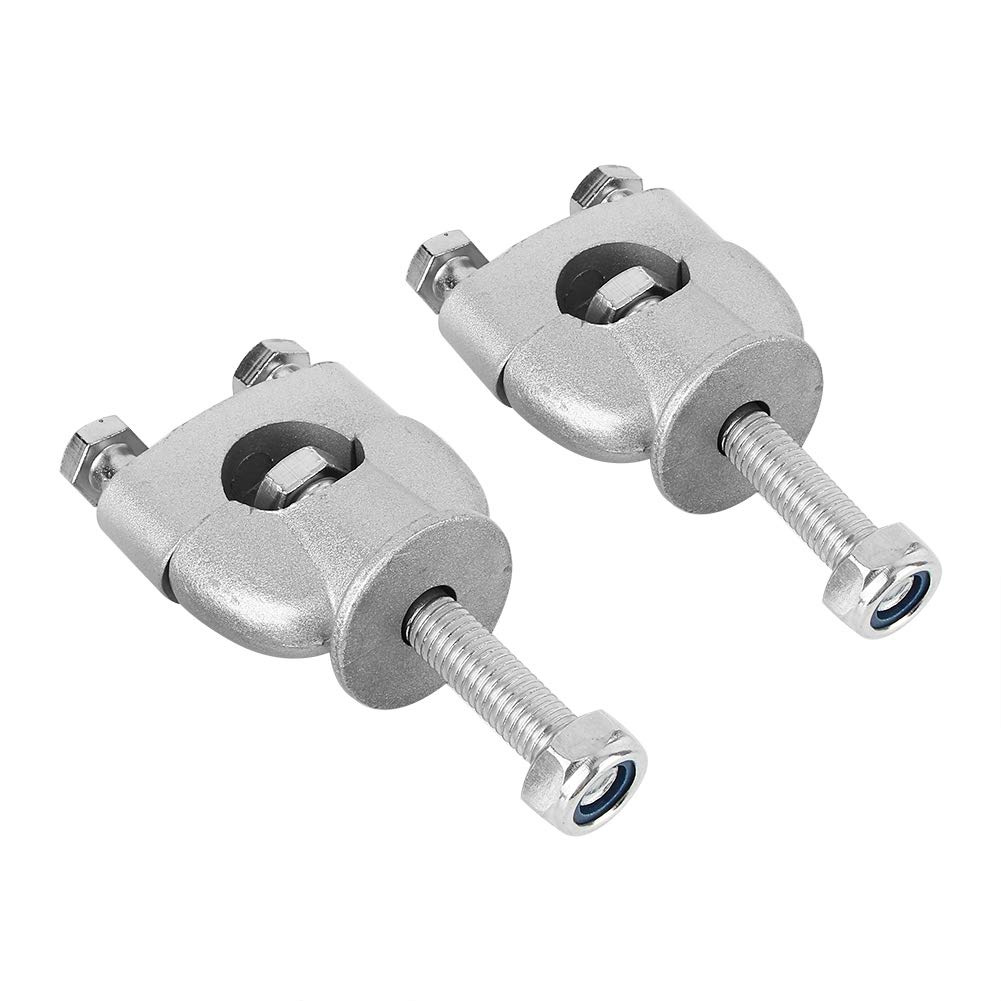 Steering Wheel Post 22.2, Qiilu Motorcycle Steering Wheel Bar Clamps, 1 Pair 7/8' 22mm