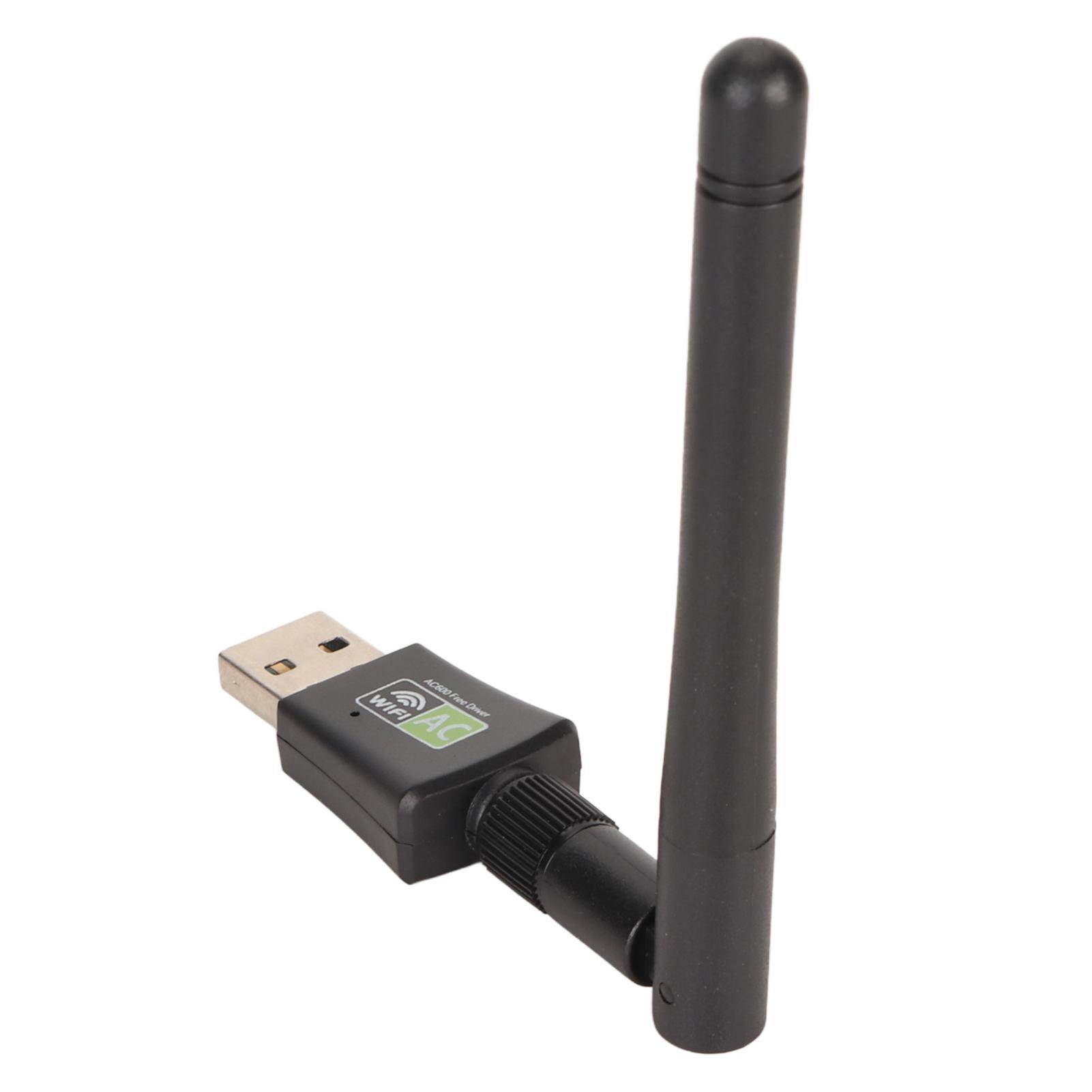 

WiFi Dongle USB 2.0 2.4G 5G Dual Band 600Mbps Singal Antenna AP Mode High Safety WiFi Adapter for