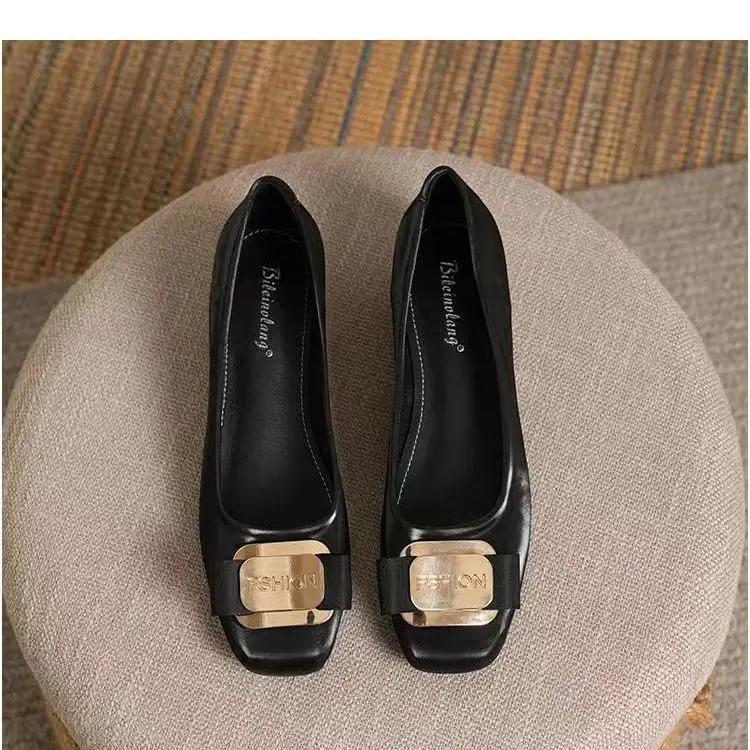 Mit mittleren Absätzen, eckiger Zehenpartie, Damenpumps, Schuhe für Damen im Angebot 39, schick und elegant, lässig, Frühling, Luxusmarke, Beau Today, Y2k