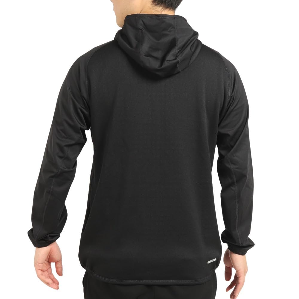Asics Training Wear ACTIBREEZE Jacquard Stretch Knit Hoodie 2031D328 Fleece-Lined Men's