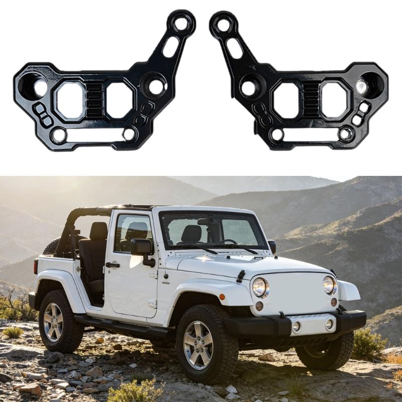 Reinforced Aluminum A Column Pair Light Bracket For Common Adventure Vehicle Models