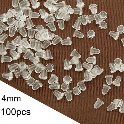 DIY-accessoires Voorkom verlies Transparante siliconen oorbellen Accessoires Oordopjes