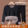 Fleece Thermal Underwear Set Men Women Ultra Warm Thick Base Layer Winter