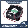 6025 60*60*25MM 6CM 24V 0.25A DA06025B24UA 2-Wire Converter Chassis Cooling Fan New Free Shipping