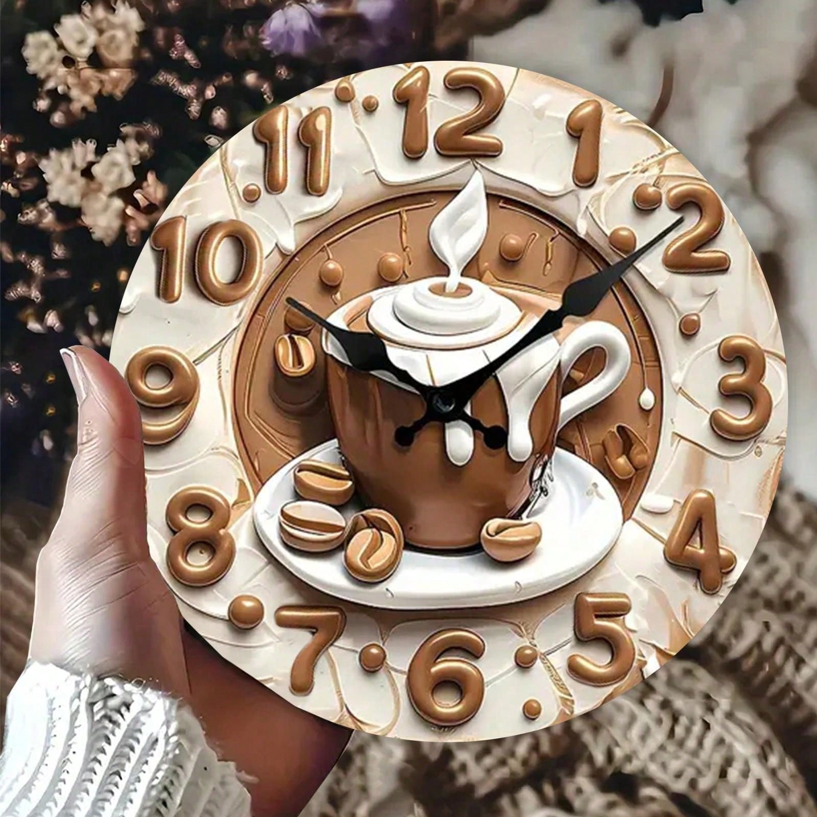 

Metal Wall Art Round 20X20cm Home Decor Gift Unique Design Easy Hang Plaque Kitchen Bar Office Birthday Graduation Living Room Bedroom різнокольоровий