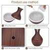 Easy Clean Wood Grain Humidifier Aromatherapy Diffuser 7 Color LED Mist Air Purifier for Daily Home Use