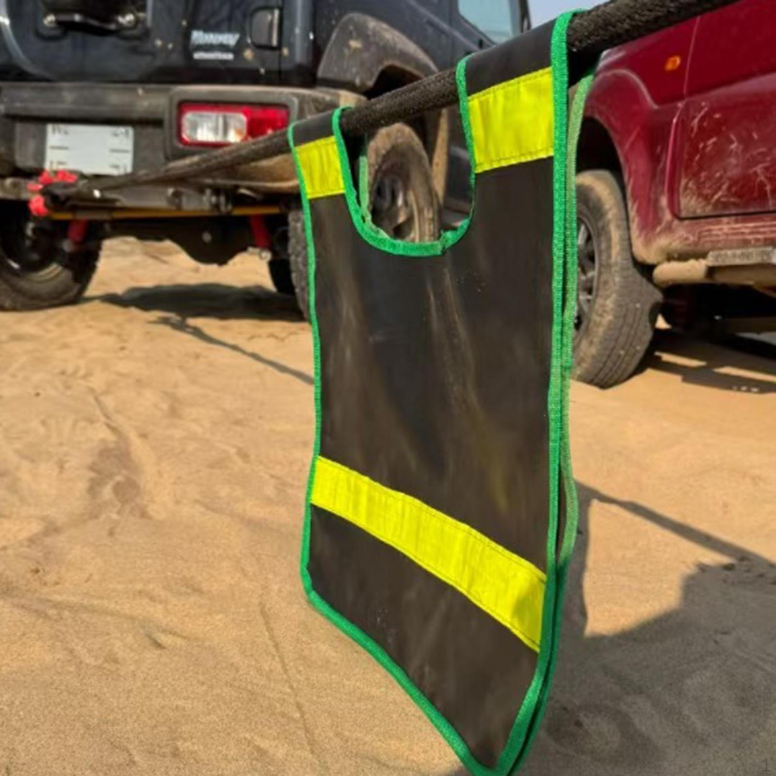 

Демпфер троса лебедки, Автомобильный, Легкий, Портативный, Замена, Светоотражающая полоса высокой видимости