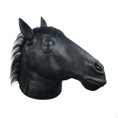 Halloween Cow Animal Head Costume Face Cover for Performance Party Supplies