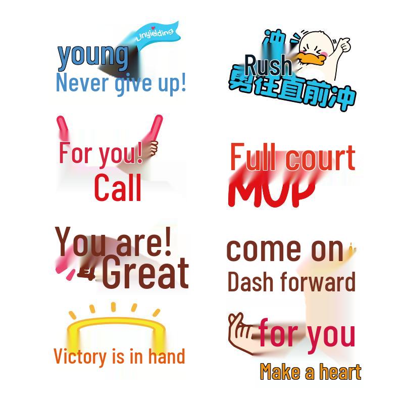 School Sports Day Cheer Sticks & Signs: Inflatable Props for an Energetic Atmosphere