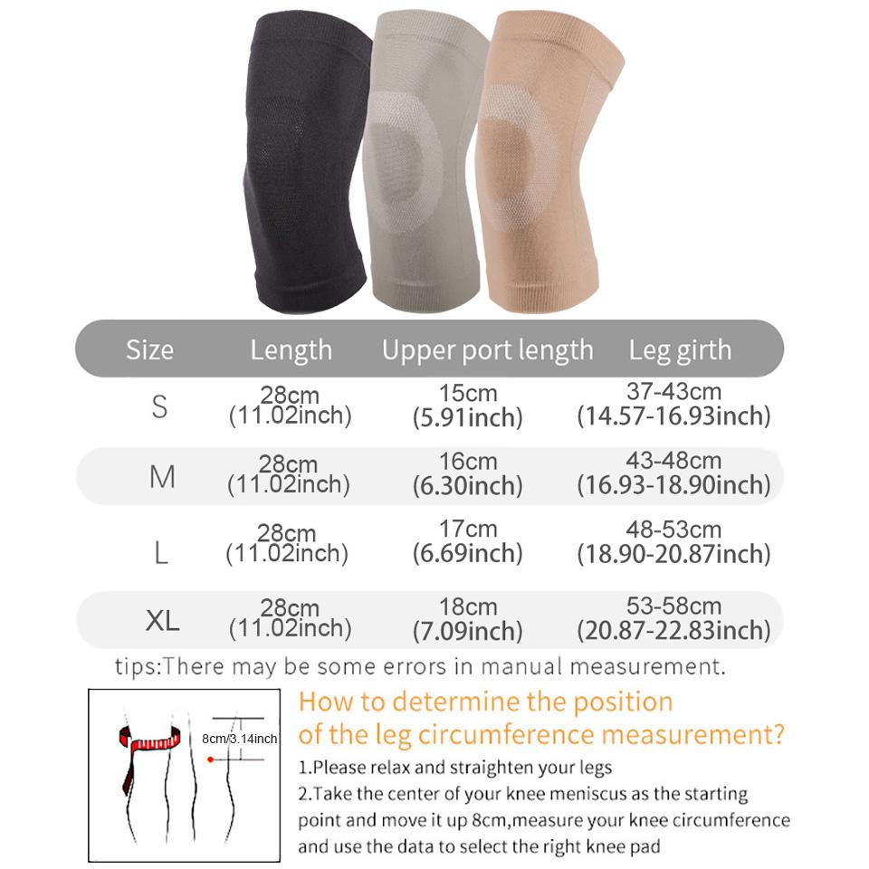 1Pair Summer Ultra Thin Knee Support Knitted Stretch Knee Support Meniscus Arthritis Injury Relief Knee Pain Gym Running