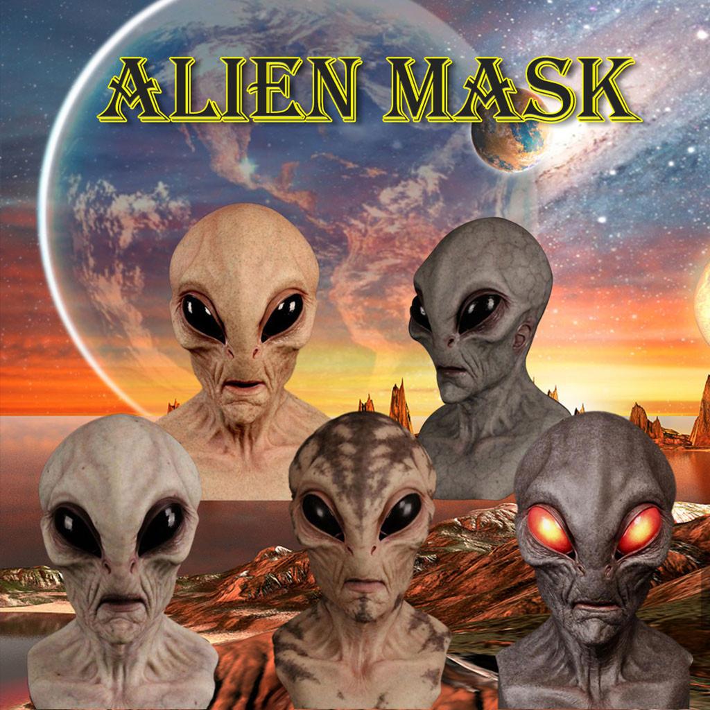 Halloween Alien Mask Scary Horrible Horror Alien Mask Mask
