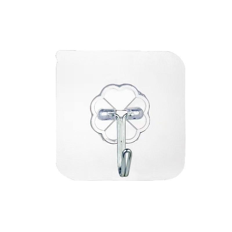 Strong Adhesive No-Trace Hooks for Kitchen/Bathroom - No Punching Required, Perfect for Doors and Walls, Holds Heavy Items