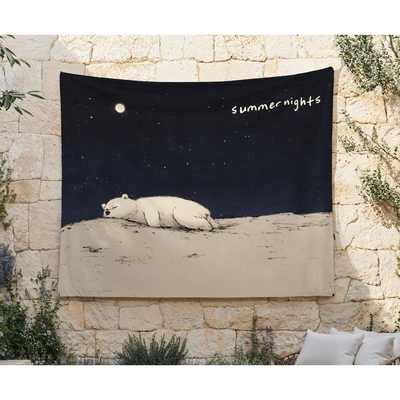 Summer Night tapestry 75x100