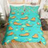 Capybaras Motif Bed Linen,Microfibre Bedding Sets, Children's Bed Linen  for Teenagers 3D Animal Printed  DuvetCover