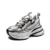 Small height increase platform women's shoes breathable casual sports shoes 2025 spring new versatile fashion dad shoes women